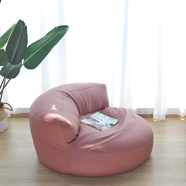 pink cotton beanbag cozy
